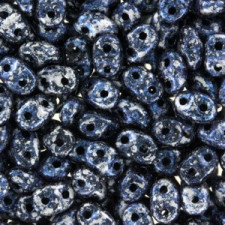 Matubo MiniDuo Perlen 4x2.5mm Tweedy blue
